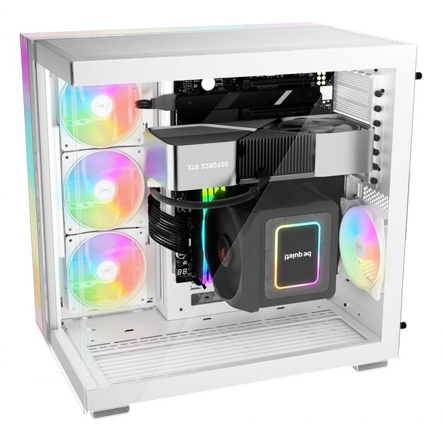 Case|BE QUIET|LIGHT BASE 600 DX|Tower|Case product features Transparent panel|ATX|MicroATX|MiniITX|Colour White|BGW66 10