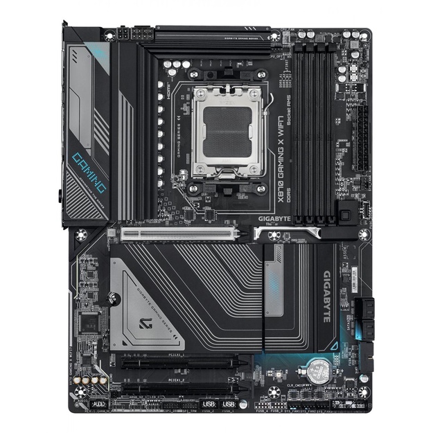 Mainboard|GIGABYTE|AMD X870|SAM5|ATX|Memory DDR5|Memory slots 4|2xPCI-Express 3.0 1x|1xPCI-Express 5.0 16x|3xM.2|1xHDMI|4xUSB 2.0|4xUSB 3.2|2xUSB-C|1xRJ45|3xAudio port|X870GAMINGXWIFI71.1