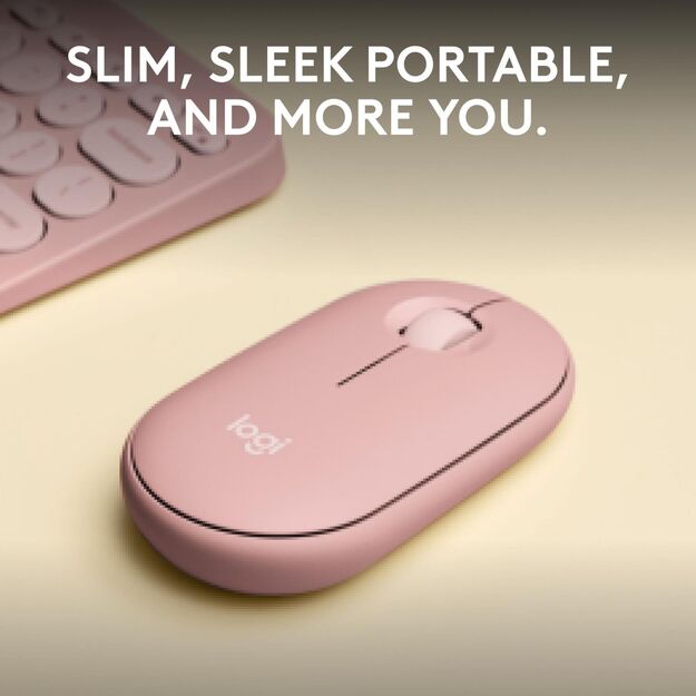 MOUSE USB OPTICAL WRL M350S/ROSE 910-007014 LOGITECH