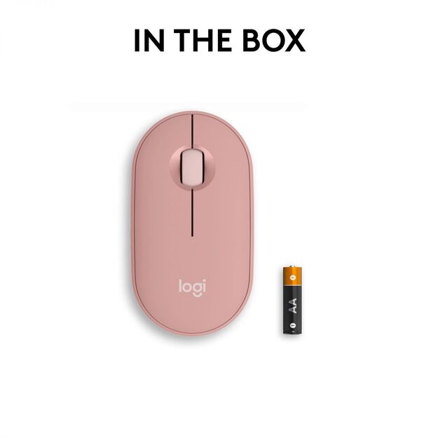 MOUSE USB OPTICAL WRL M350S/ROSE 910-007014 LOGITECH