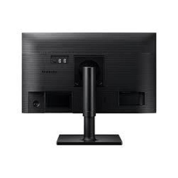 LCD Monitor|SAMSUNG|24 |Business|Panel IPS|1920x1080|16:9|75Hz|5 ms|Swivel|Pivot|Height adjustable|Tilt|Colour Black|LF24T450FQRXXE