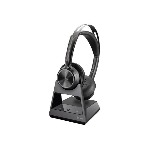 HP Poly Voyager Focus 2-M Microsoft Teams Certified with charge stand Headset