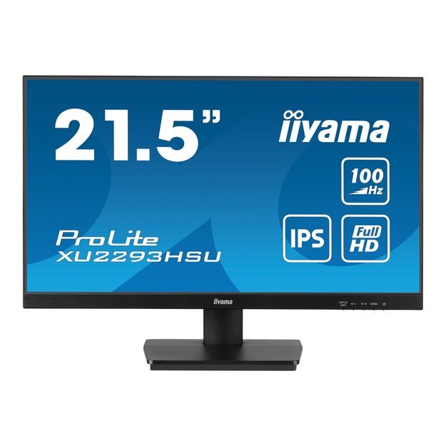 IIYAMA XU2293HSU-B7 21.5inch 1920x1080 300cd/m2 1ms HDMI DP USB