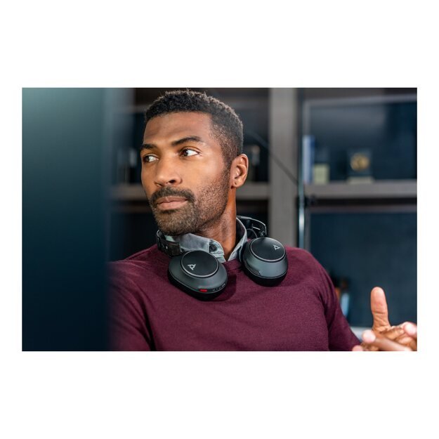 HP Poly Voyager Surround 80 UC USB-C Headset +USB-C/A Adapter