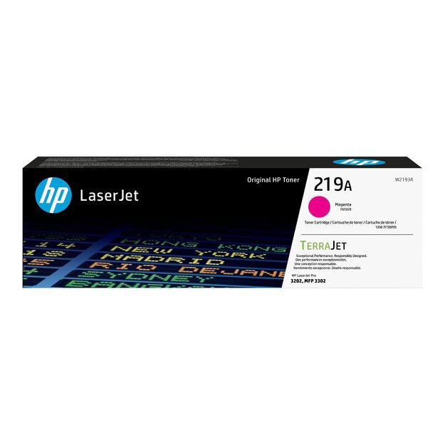 HP 219A Magenta Original LaserJet Toner Cartridge 4