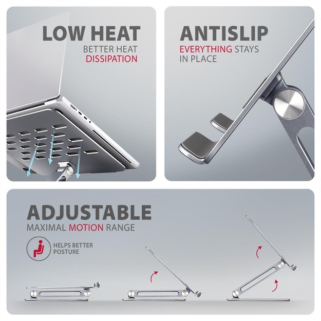 NB ACC STAND 10-16 /ALUMINUM HQ STND-LQ AXAGON