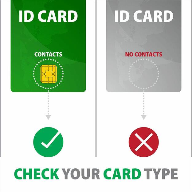 CARD READER POCKET SMARTCARD/USB2.0 CRE-SMPA AXAGON 8