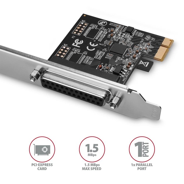 NET CARD PCIE 1PORT/SP&LP PCEA-P1N AXAGON