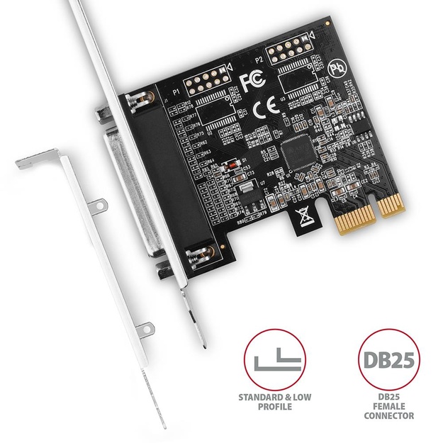 NET CARD PCIE 1PORT/SP&LP PCEA-P1N AXAGON