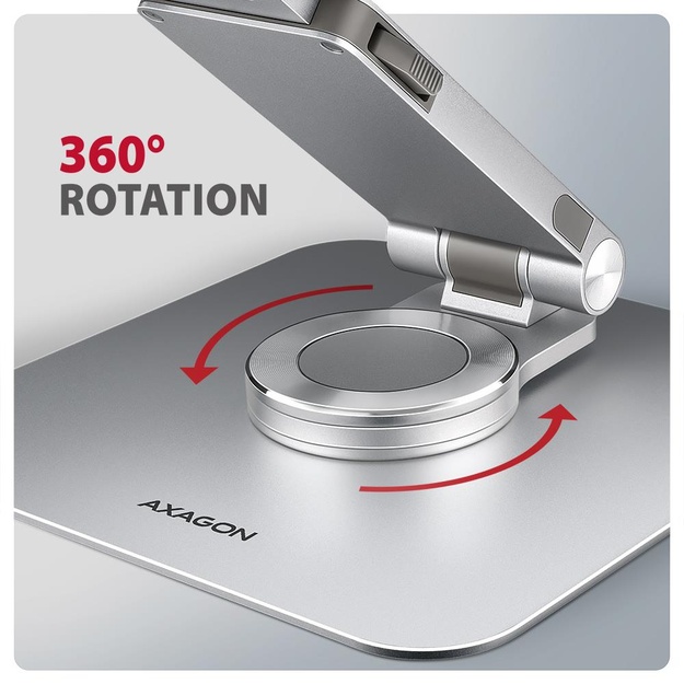 NB ACC STAND 10-17  ROTATING/ALUMINUM STND-LR AXAGON