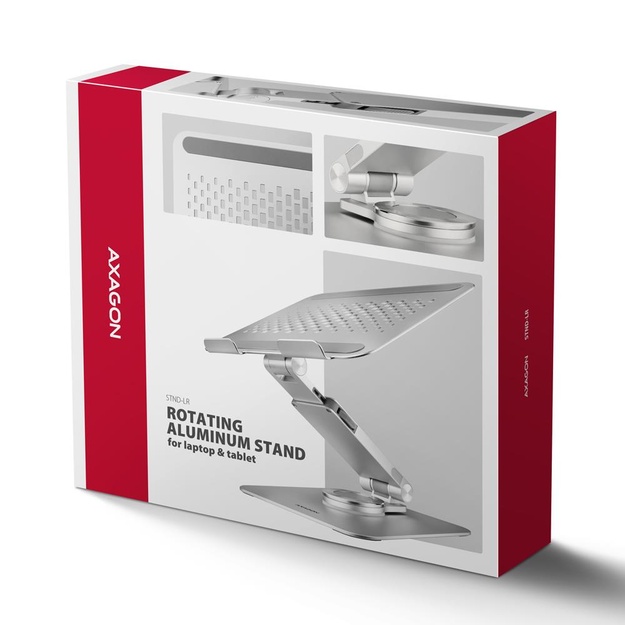 NB ACC STAND 10-17  ROTATING/ALUMINUM STND-LR AXAGON