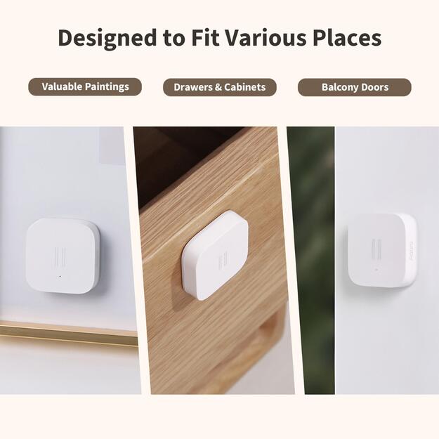 SMART HOME VIBRATION SENSOR/T1 VB-S01D AQARA 2