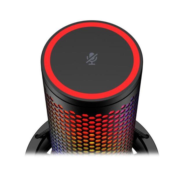 MICROPHONE HYPERX QUADCAST 2 S/BLACK 9A273AA HYPERX 3