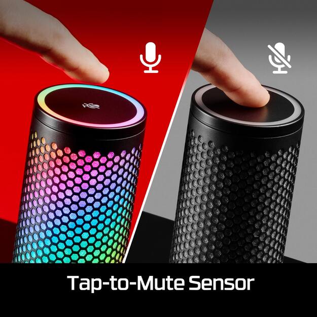 MICROPHONE HYPERX QUADCAST 2 S/BLACK 9A273AA HYPERX 30