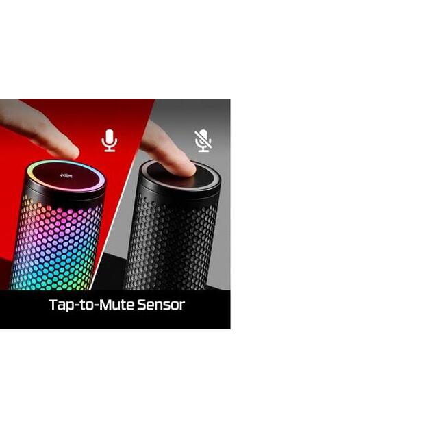 MICROPHONE HYPERX QUADCAST 2 S/BLACK 9A273AA HYPERX 43