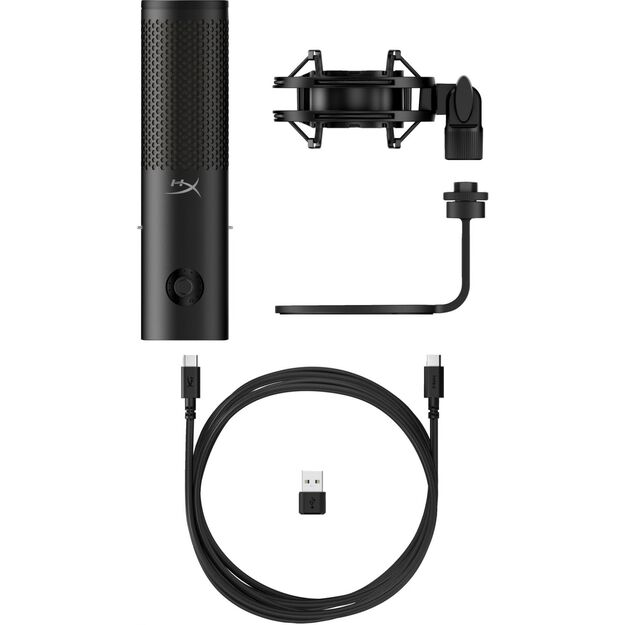 MICROPHONE HYPERX QUADCAST 2 S/BLACK 9A273AA HYPERX 35