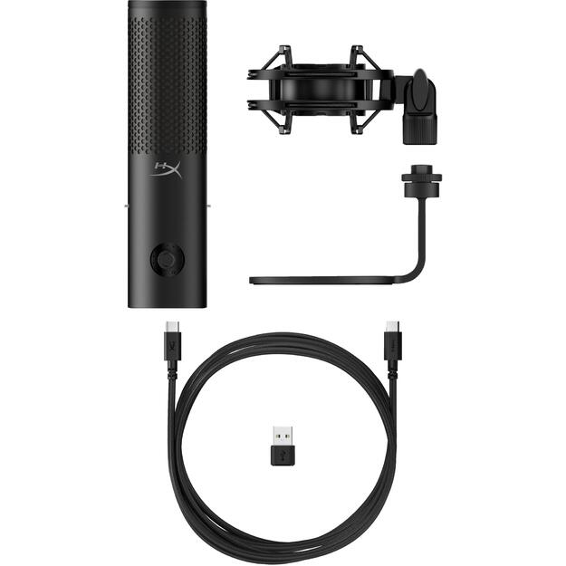 MICROPHONE HYPERX QUADCAST 2 S/BLACK 9A273AA HYPERX 12