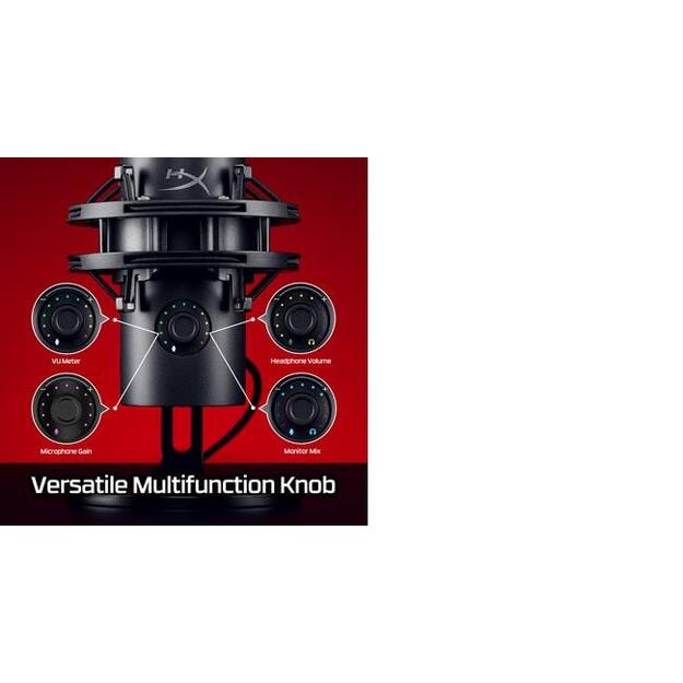 MICROPHONE HYPERX QUADCAST 2 S/BLACK 9A273AA HYPERX 42