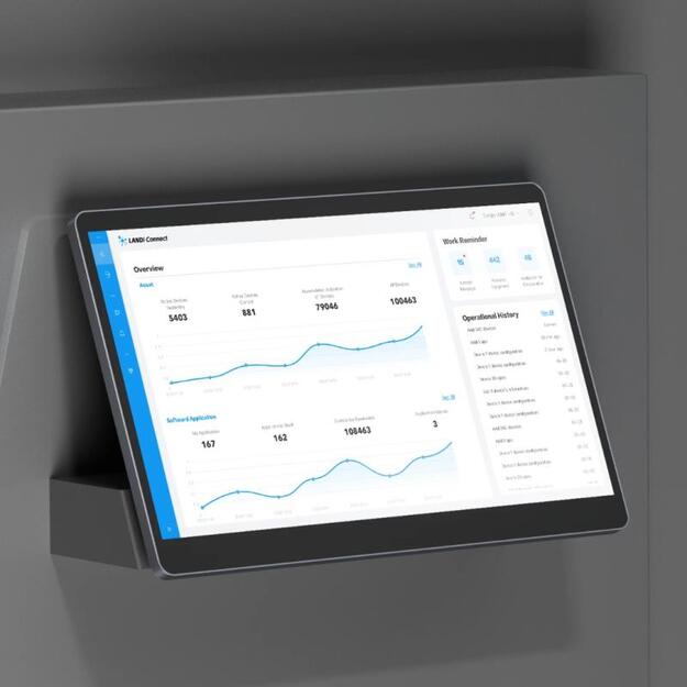 DESKTOP POS ECR 4/32GB 15 /86305 C20DS LANDI 1