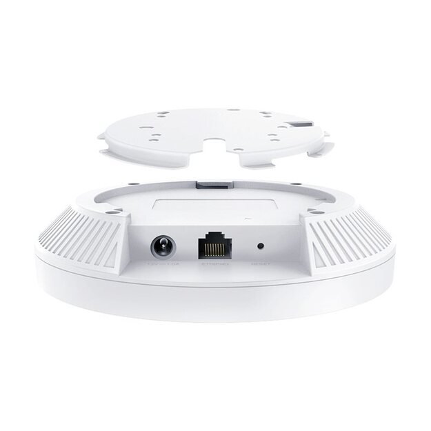 TP-LINK AX3000 Ceiling Mount Dual-Band Wi-Fi 6 Access Point PORT 1x1Gbps RJ45 Port 574Mbps at 2.4GHz + 2402Mbps at 5GHz 1
