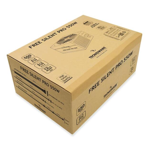 Power Supply|TECNOWARE|FAL551FSP12|ATX 2.01|550 Watts|FAL551FSP12 8