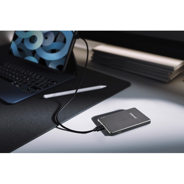 POWER BANK USB 5000MAH MAG/GREY 7344024 INTENSO