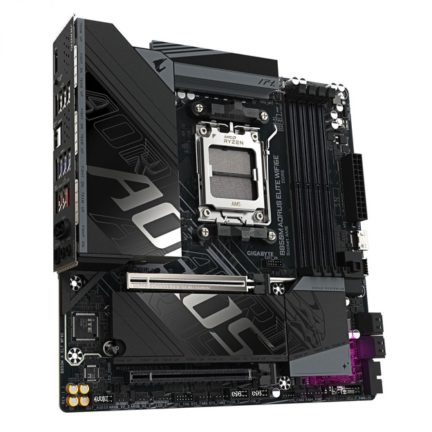 Mainboard|GIGABYTE|AMD B850|SAM5|Micro-ATX|Memory DDR5|Memory slots 4|B850MAELTWF6E1.1