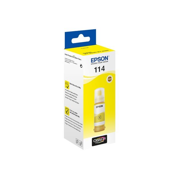 EPSON 114 EcoTank Yellow ink bottle