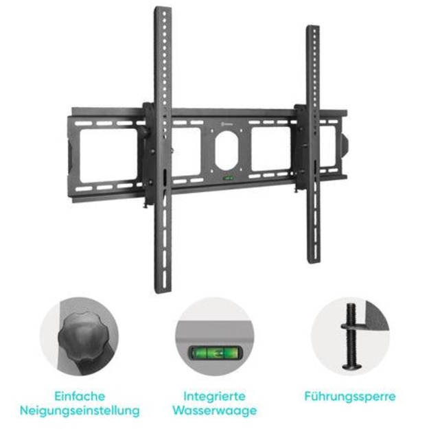 TV SET ACC WALL MOUNT/55-100 /BLACK UT4-B ONKRON