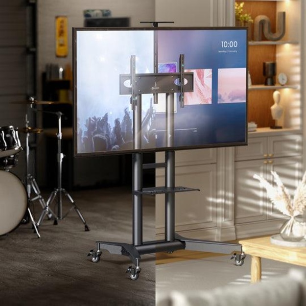 TV SET ACC MOBILE STAND/32-75 /BLACK TS1571-B ONKRON