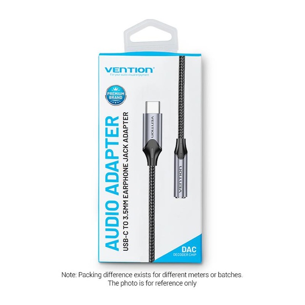ADAPTER USB-C TO AUDIO 3.5MM/0.1M BGMHA VENTION