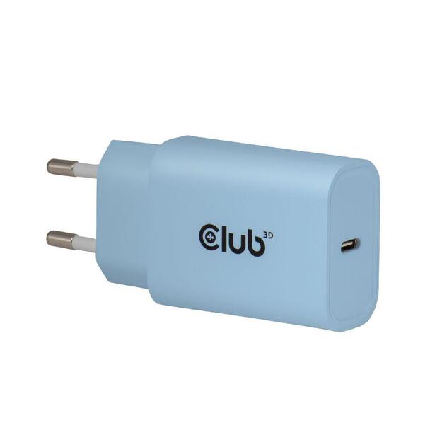 MOBILE CHARGER WALL USB-C/2PACK 30W BLUE CAC-3022 CLUB3D 1