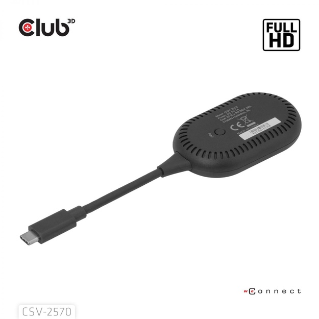 I/O ADAPTER WRL USB-C TO HDMI/CSV-2570 CLUB3D