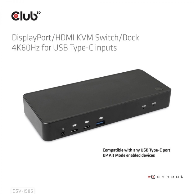 NB ACC DOCKING STATION/USB-C 120W CSV-1585 CLUB3D