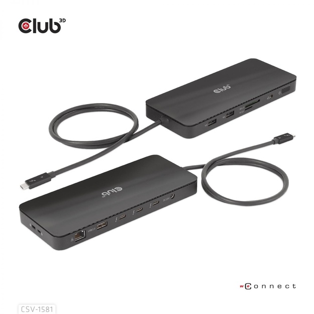 NB ACC DOCKING STATION 11IN1/THUNDERBOLT CSV-1581 CLUB3D
