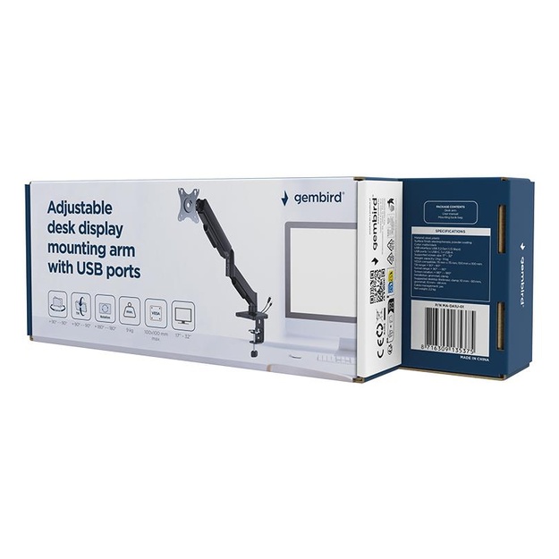 DISPLAY ACC MOUNTING ARM/17-32  MA-DA1U-01 GEMBIRD