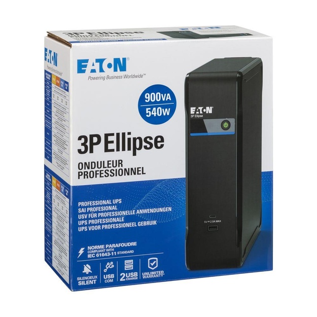 UPS TOWER 3P 900VA 540W/USB DIN 3P900UD EATON