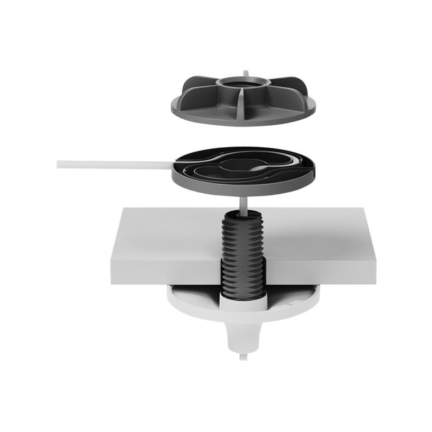 LOGITECH Mounting kit ceiling mount mic holder for microphone white ceiling mountable pendant for Rally Mic Pod 3