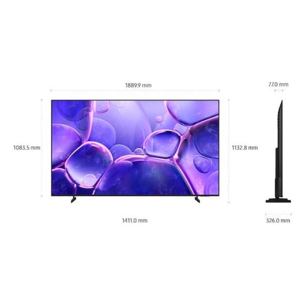 TV Set|SAMSUNG|75  |4K Ultra HD|3840 x 2160 pixels|Flat|16:9|LED|UE85U8072FUXXH 4