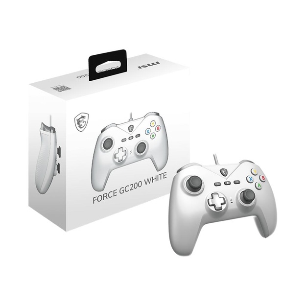 GAMEPAD WIRED FORCE WHITE/FORCE GC200 WHITE MSI