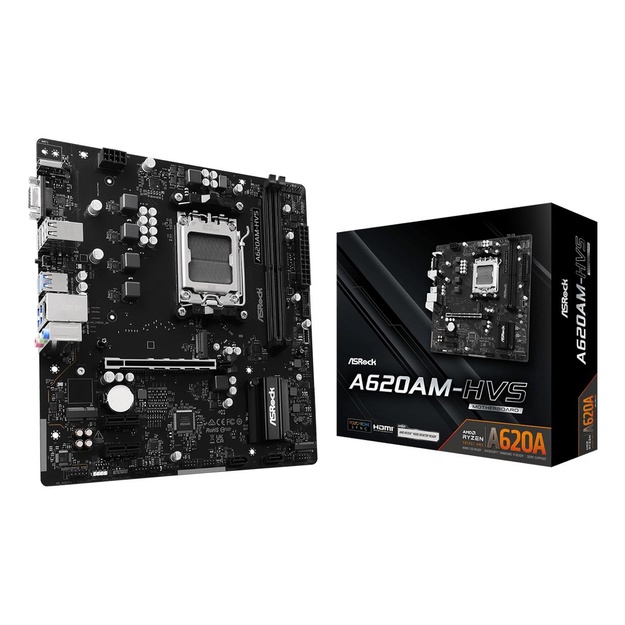 MB AMD A620A SAM5 MATX/A620AM-HVS ASROCK