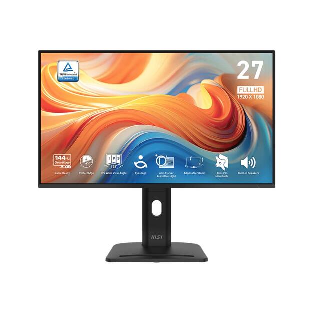 LCD Monitor|MSI|PRO MP275PG E14|27 |Business|Panel IPS|16:9|144 Hz|1 ms|Speakers|PROMP275PGE14