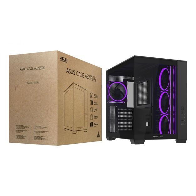 Case|ASUS|ATX/micro ATX/Mini-ITX|Black|PC|A32PLUSTGARGBBLACK 15