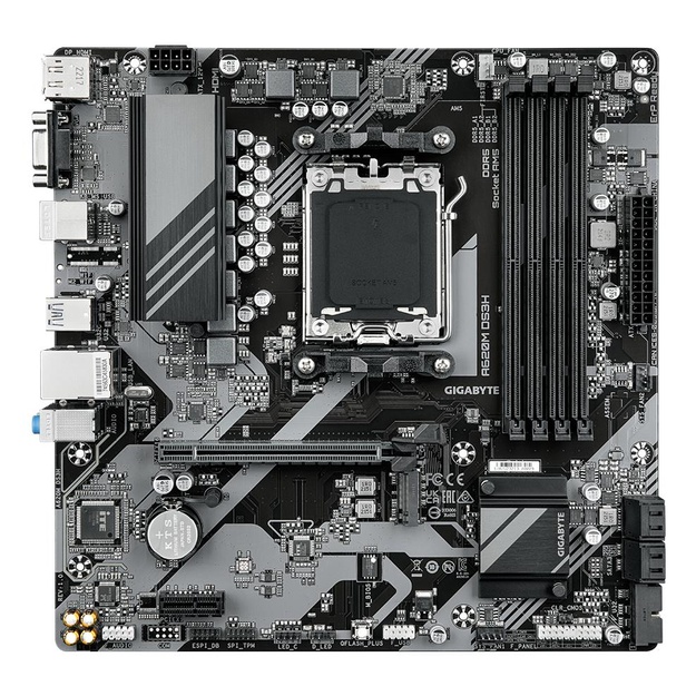 Mainboard|GIGABYTE|AMD A620|Socket AM5|micro ATX|RAM DDR5-SDRAM|4xSlots|1xPCI Express x1 slots|1xPCI Express x16 slots|1xNumber of M.2 (M) slots|A620MDS3H2.0