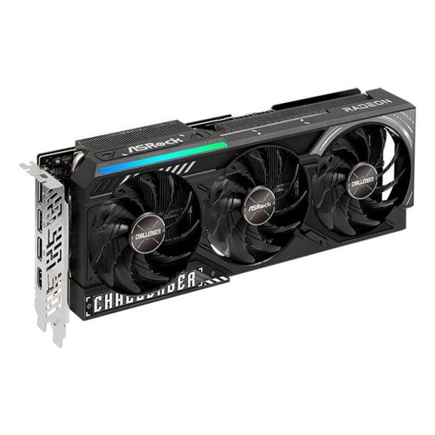 Graphics Card|ASROCK|AMD|Radeon RX 9070 XT|16 GB|GDDR6|256 bit|PCI Express x16 5.0|Active|RX9070XTCL16G 1