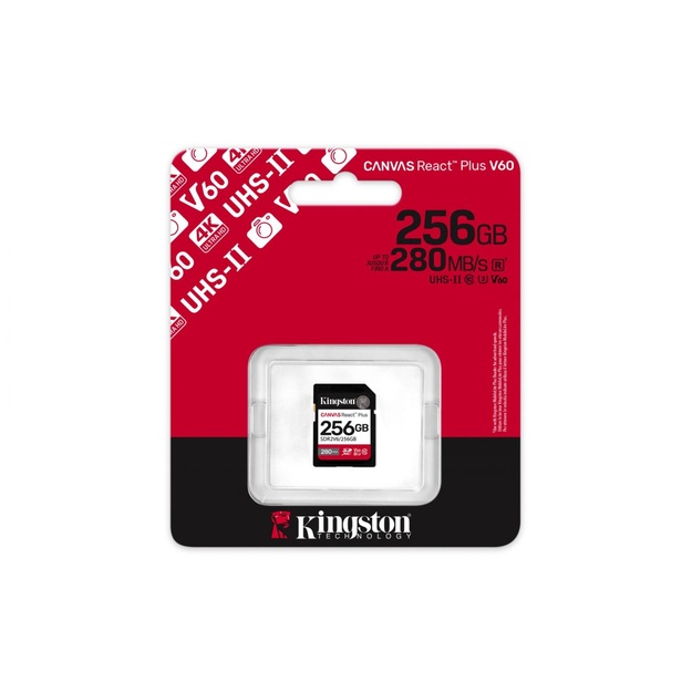 MEMORY SDXC 256GB UHS-II/SDR2V6/256GB KINGSTON