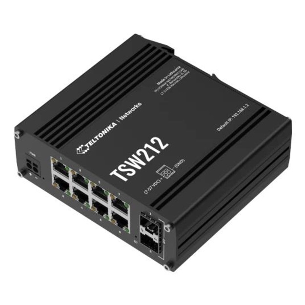 NET SWITCH 8PORT 10/100/1000/2SFP TSW212 TELTONIKA
