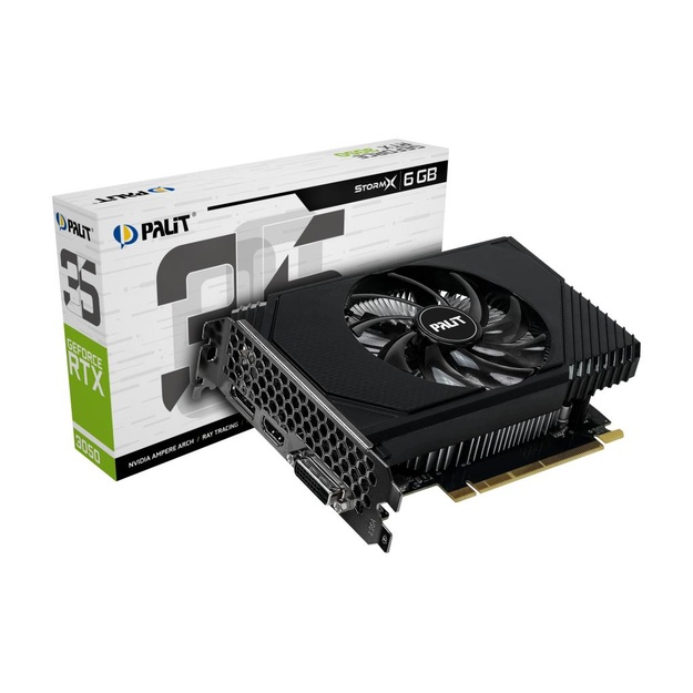 Graphics Card|PALIT|NVIDIA|GeForce RTX 3050|1042 MHz|6 GB|GDDR6|96 bit|PCI Express 4.0|Active|NE63050018JE-1072F