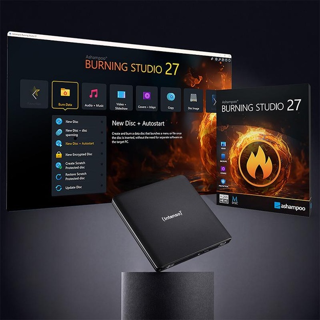 DVD RW USB3.2 EXT/BLACK 5401500 INTENSO