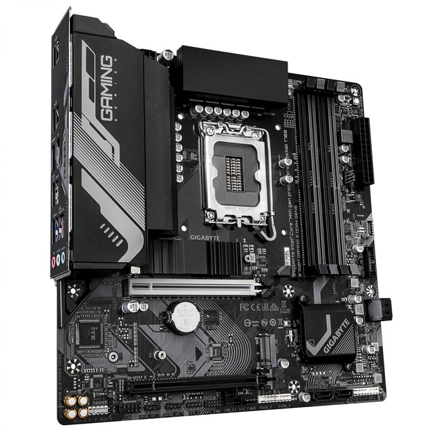 Mainboard|GIGABYTE|Intel B760|LGA 1700|micro ATX|RAM DDR4-SDRAM|4xSlots|2xNumber of M.2 (M) slots|B760MGXDDR4GEN5